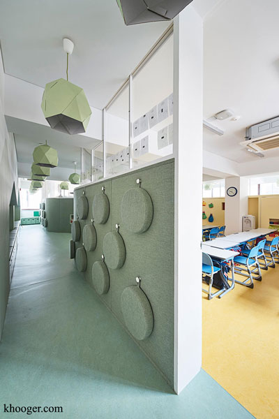 طراحی داخلی جذاب مدرسه ابتدایی DSSI واقع در سئول
