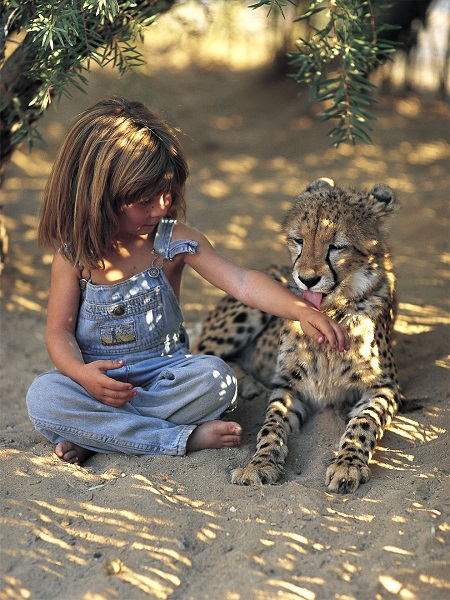 آشنایی کودکان با حیوانات وحشی