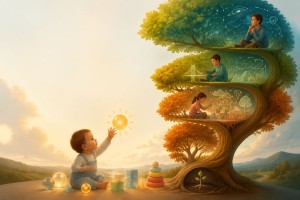 ژان پیاژه و تحول شناختی کودک؛ پلی میان طبیعت و ذهن