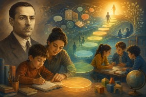 نظریه اجتماعی-فرهنگی ویگوتسکی: چگونه تعاملات اجتماعی، هوش را می‌سازند؟