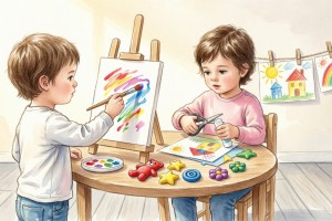 نقش هنر، نقاشی و کاردستی در پرورش خلاقیت کودکان ۳ تا ۶ سال