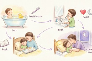 اهمیت روتین آرام‌بخش پیش از خواب برای کودکان مهدکودکی جهت ارتقای کیفیت خواب