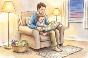 چگونه کتاب خواندن برای کودک نوپا را به یک عادت روزانه و لذت‌بخش تبدیل کنیم؟