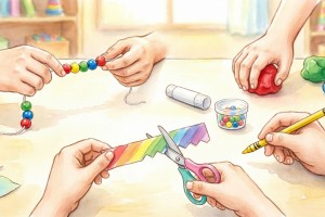 رشد مهارت‌های حرکتی ظریف (Fine Motor Skills) و پیش‌نیازهای در دست گرفتن مداد