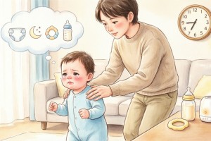 کلافگی و بی‌قراری در نوزادان نزدیک به یک سال: ریشه‌یابی و راهکارها