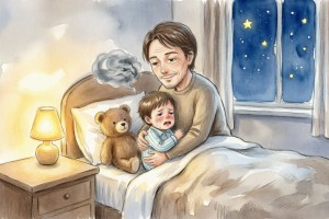 کابوس و وحشت شبانه در کودکان ۱ تا ۳ سال: تفاوت‌ها و راهکارهای آرام‌سازی