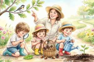 نقش بازی‌های بیرون از خانه (Outdoor Play) و طبیعت‌گردی در یادگیری کودکان خردسال