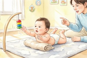 بازی‌های حرکتی برای کمک به غلت زدن و سینه‌خیز رفتن نوزاد