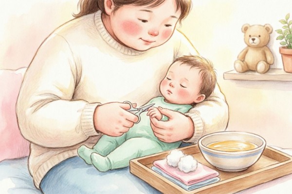 راهنمای بدون استرس برای کوتاه کردن ناخن و نظافت چشم و گوش نوزاد