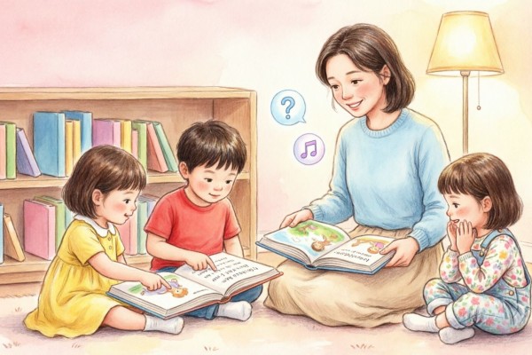 چگونه با کودکان پیش‌دبستانی کتاب بخوانیم تا سواد شکوفایی تقویت شود؟