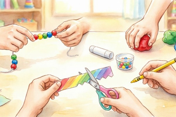 رشد مهارت‌های حرکتی ظریف (Fine Motor Skills) و پیش‌نیازهای در دست گرفتن مداد