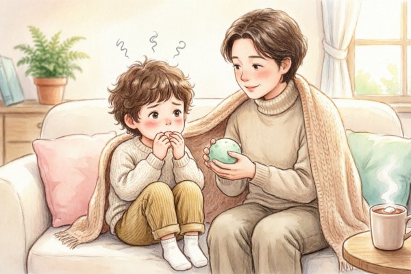جویدن ناخن و تیک‌های عصبی در کودکان دبستانی: ریشه‌یابی استرس و درمان