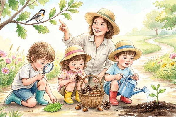 نقش بازی‌های بیرون از خانه (Outdoor Play) و طبیعت‌گردی در یادگیری کودکان خردسال