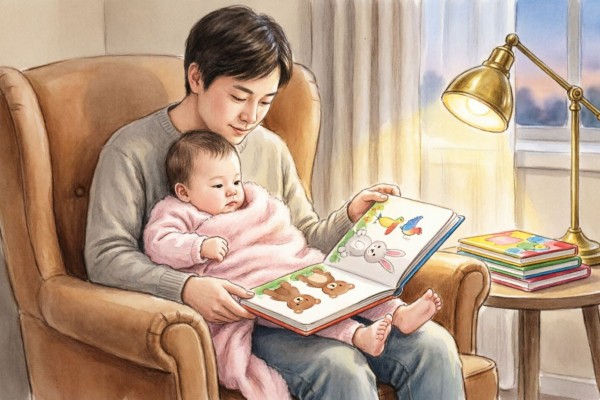 نقش کتاب‌خوانی در سال اول زندگی: چگونه برای نوزاد کتاب بخوانیم؟