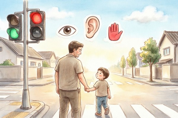 قوانین عبور از خیابان و ترافیک: چگونه به کودکان پیش‌دبستانی آموزش دهیم؟