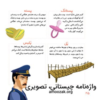 واژه‌نامه چیستانی، تصویری