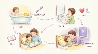 اهمیت روتین آرام‌بخش پیش از خواب برای کودکان مهدکودکی جهت ارتقای کیفیت خواب