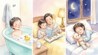 روتین آرام‌بخش شبانه برای کودکان دبستانی: راهکارهایی برای کاهش استرس روزانه و خواب راحت‌تر