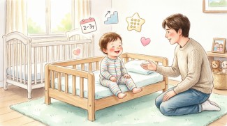انتقال از تخت نوزاد به تخت کودک: بهترین زمان و روش‌های آماده‌سازی روانی نوپا