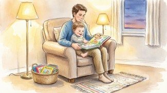 چگونه کتاب خواندن برای کودک نوپا را به یک عادت روزانه و لذت‌بخش تبدیل کنیم؟