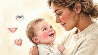 اهمیت تماس چشمی و لبخند اجتماعی در تکامل ارتباطی نوزادان