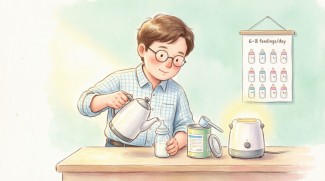 تغذیه با شیر خشک: راهنمای انتخاب، آماده‌سازی و میزان مصرف روزانه نوزاد