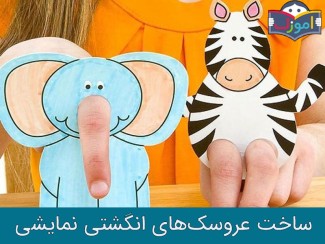 ساخت عروسک‌ های انگشتی نمایشی + ویدیو