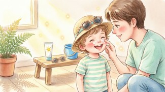 مراقبت از پوست کودکان در برابر آفتاب: راهنمای انتخاب و استفاده صحیح از ضدآفتاب‌ها