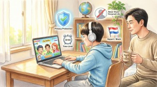 آموزش ایمنی در اینترنت و بازی‌های آنلاین چندنفره به کودکان ۹ تا ۱۲ سال