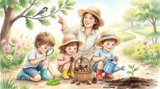 نقش بازی‌های بیرون از خانه (Outdoor Play) و طبیعت‌گردی در یادگیری کودکان خردسال