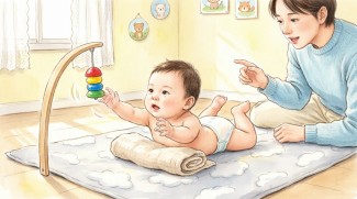 بازی‌های حرکتی برای کمک به غلت زدن و سینه‌خیز رفتن نوزاد