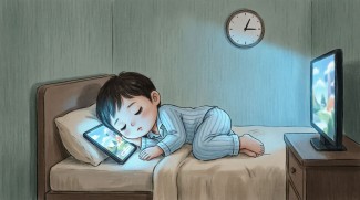 تأثیر تماشای صفحه نمایش (تلویزیون و تبلت) پیش از خواب بر کیفیت خواب کودک