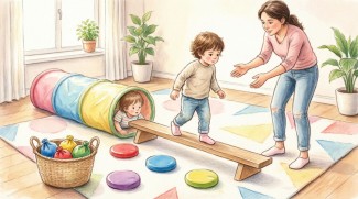 بازی‌های حسی-حرکتی برای پیش‌دبستانی‌ها: ایده‌های کاربردی در خانه و مهد کودک