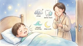 دندان‌قروچه در خواب در کودکان: بررسی علل استرسی و جسمی