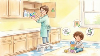 پیشگیری از مسمومیت در کودکان نوپا: مدیریت ایمن داروها و مواد شوینده در خانه